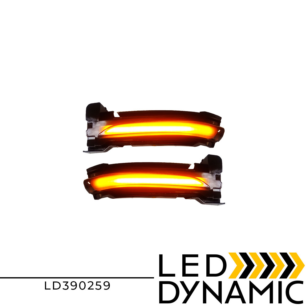 ledevo-LD390259-dynamic-led-flash-FORD-FOCUS-2019-smoked LEDEVO DYNAMIC LED ΦΛΑΣ ΚΑΘΡΕΠΤΩΝ ΦΙΜΕ FORD FOCUS 2019 LD390259 - Image 1
