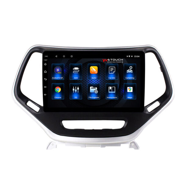 multimedia jeep cherokee 2016 οθόνη wetouch