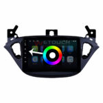 light color buttons opel corsa oem multimedia