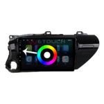 key light buttons toyota hilux oem android system