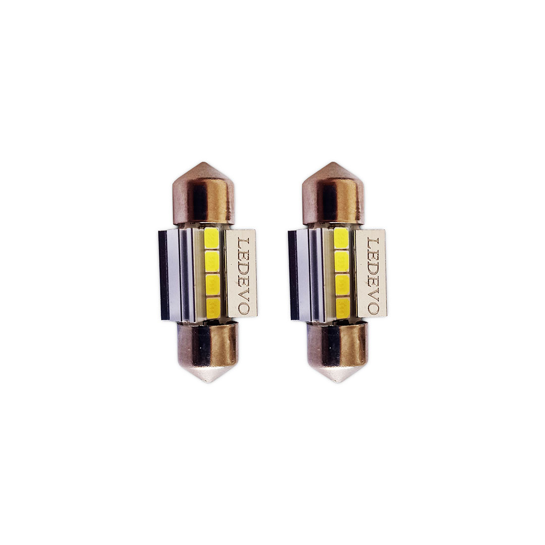 ledevo-led-31mm-12v-canbus-festoon-smd3030 LEDEVO LED 31mm 12V CANBUS FESTOON SMD3030 2 ΤΕΜΑΧΙΑ - Image 1