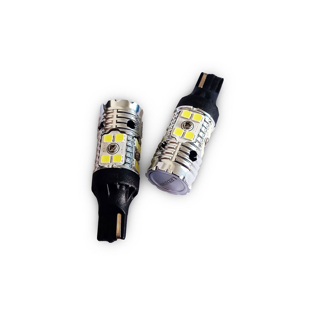 ledevo-led-t20-12v-canbus LEDEVO LED T20 W21W 12V CANBUS SMD3030 2 ΤΕΜΑΧΙΑ - Image 1