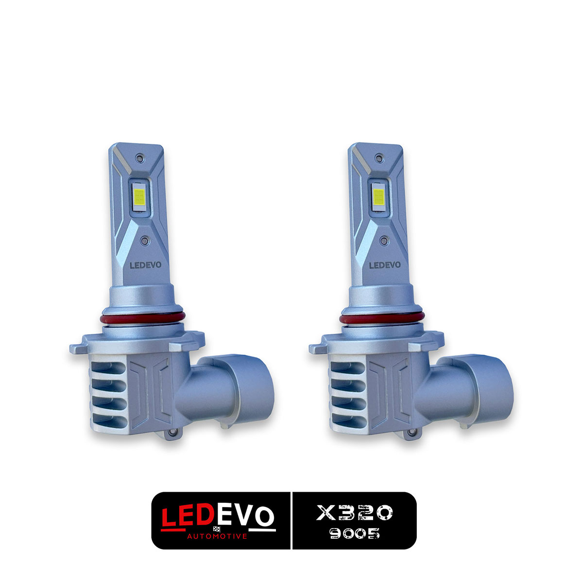 ledevo-led-headlights-x320-9005-hb3 LED HEADLIGHTS 9005 HB3 CANBUS 4000LM 40W 9-16V MINI DESIGN PLUG & PLAY LEDEVO X320 - Image 1