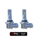 LED HEADLIGHTS 9006 HB4 CANBUS 4000LM 40W 9-16V MINI DESIGN PLUG & PLAY LEDEVO X320