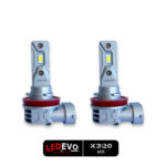 LED HEADLIGHTS H11 CANBUS 4000LM 40W 9-16V MINI DESIGN PLUG & PLAY LEDEVO X320