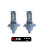 LED HEADLIGHTS H4 CANBUS 4000LM 40W 9-16V MINI DESIGN PLUG & PLAY LEDEVO X320 - Image 2