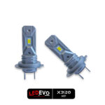 LED HEADLIGHTS H7 CANBUS 4000LM 40W 9-16V MINI DESIGN PLUG & PLAY LEDEVO X320