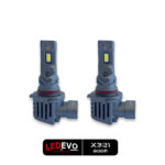 LED HEADLIGHTS 9005 HB3 CANBUS 6000LM 60W 9-16V MINI DESIGN PLUG & PLAY LEDEVO X321