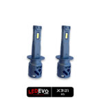 LED HEADLIGHTS H1 CANBUS 6000LM 60W 9-16V MINI DESIGN PLUG & PLAY LEDEVO X321 - Image 2