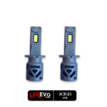 LED HEADLIGHTS H3 CANBUS 6000LM 60W 9-16V MINI DESIGN PLUG & PLAY LEDEVO X321 - Image 2
